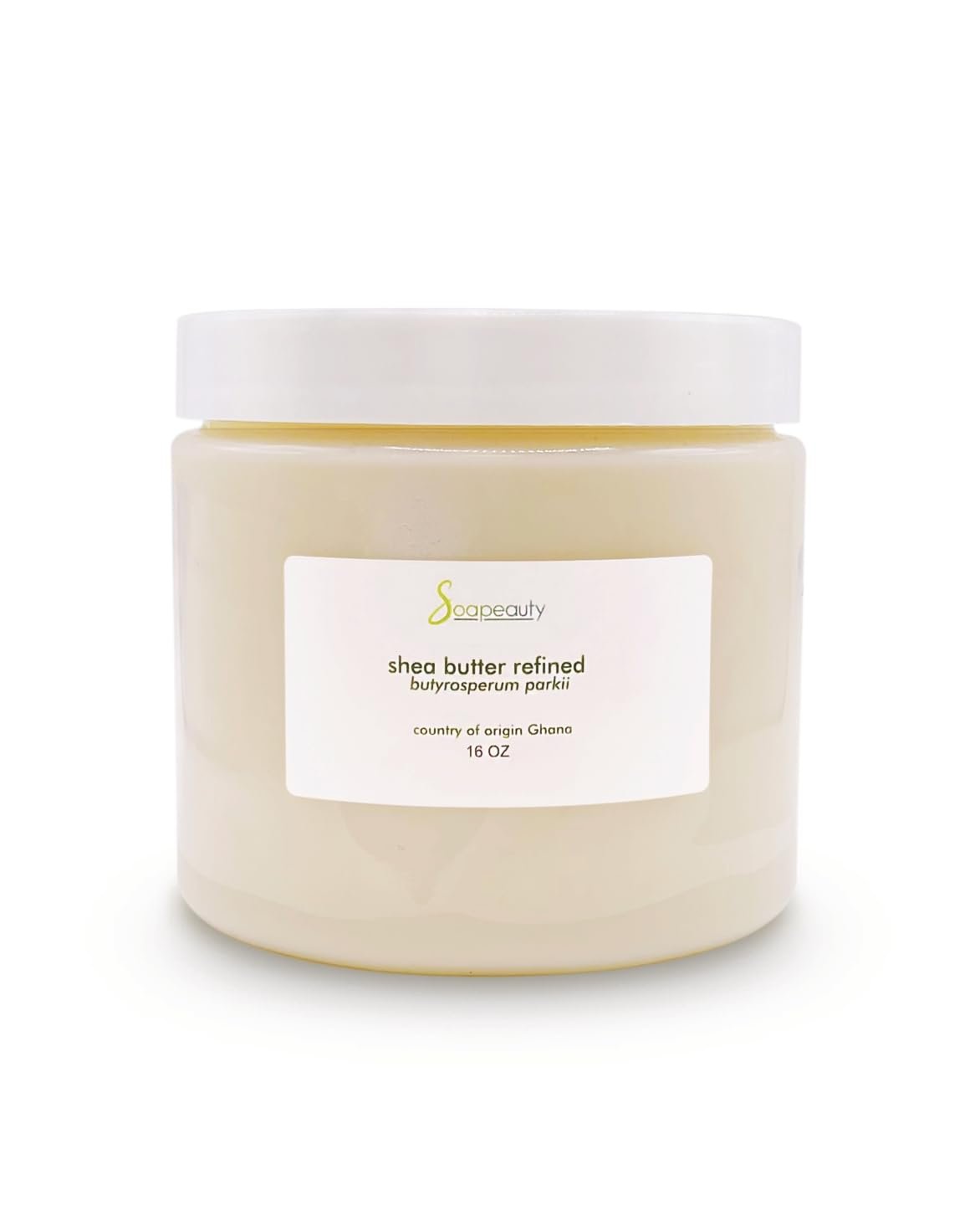Soapeauty Pure Refined African Shea Butter 16 oz Moisturizer Skin Hair