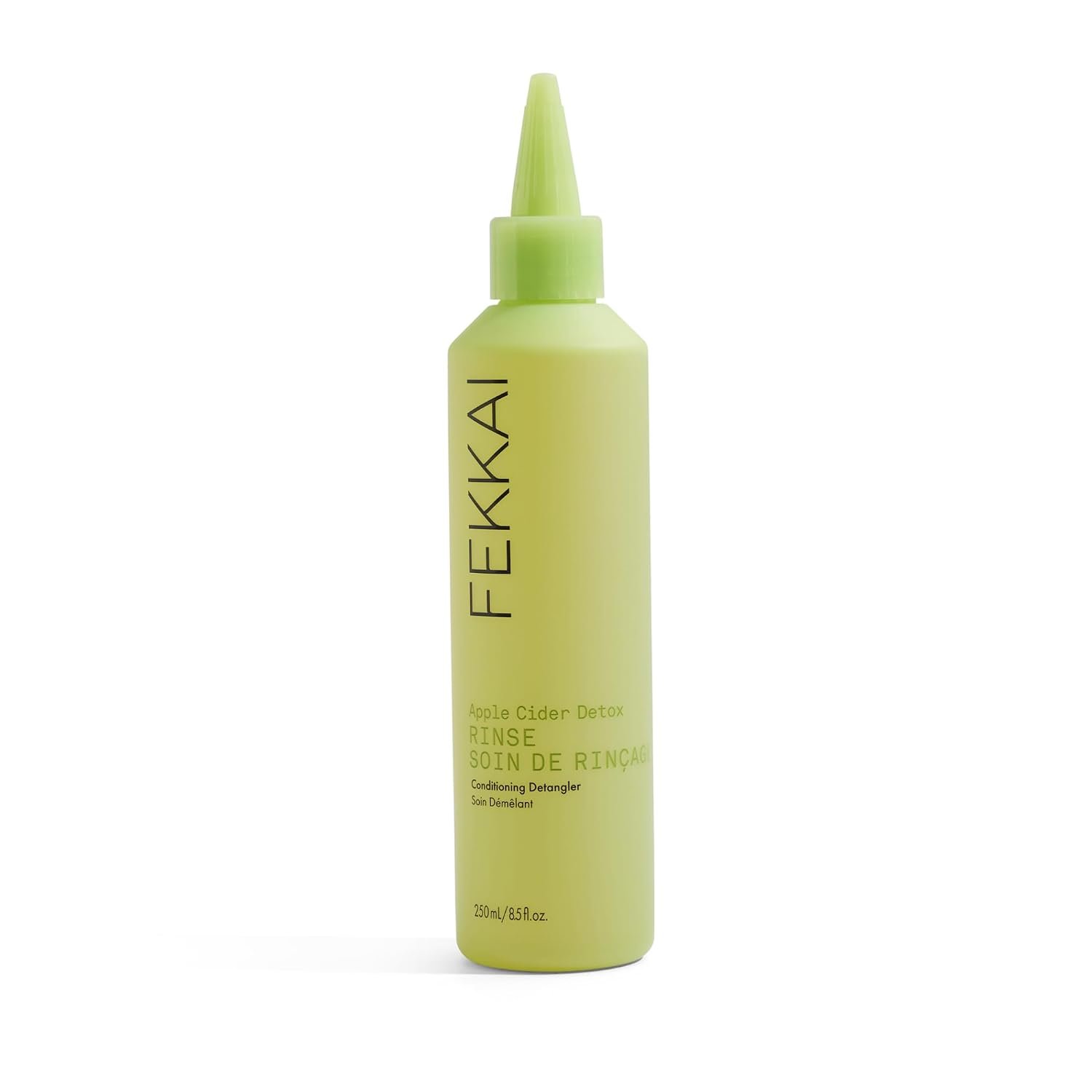 Fekkai Apple Cider Vinegar Detox Detangling Rinse, Hair and Scalp Cleanser, Non-stripping Gentle Clarifying Hair Rinse, Removes buildup, Conditions and Softens Hair, Detangler For All Hair Types, Clean, Vegan, Sulfate Free, 8.5oz