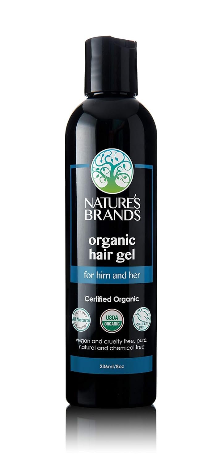 Nature’s Brands – Herbal Choice Mari Organic Hair Gel – 8 Oz