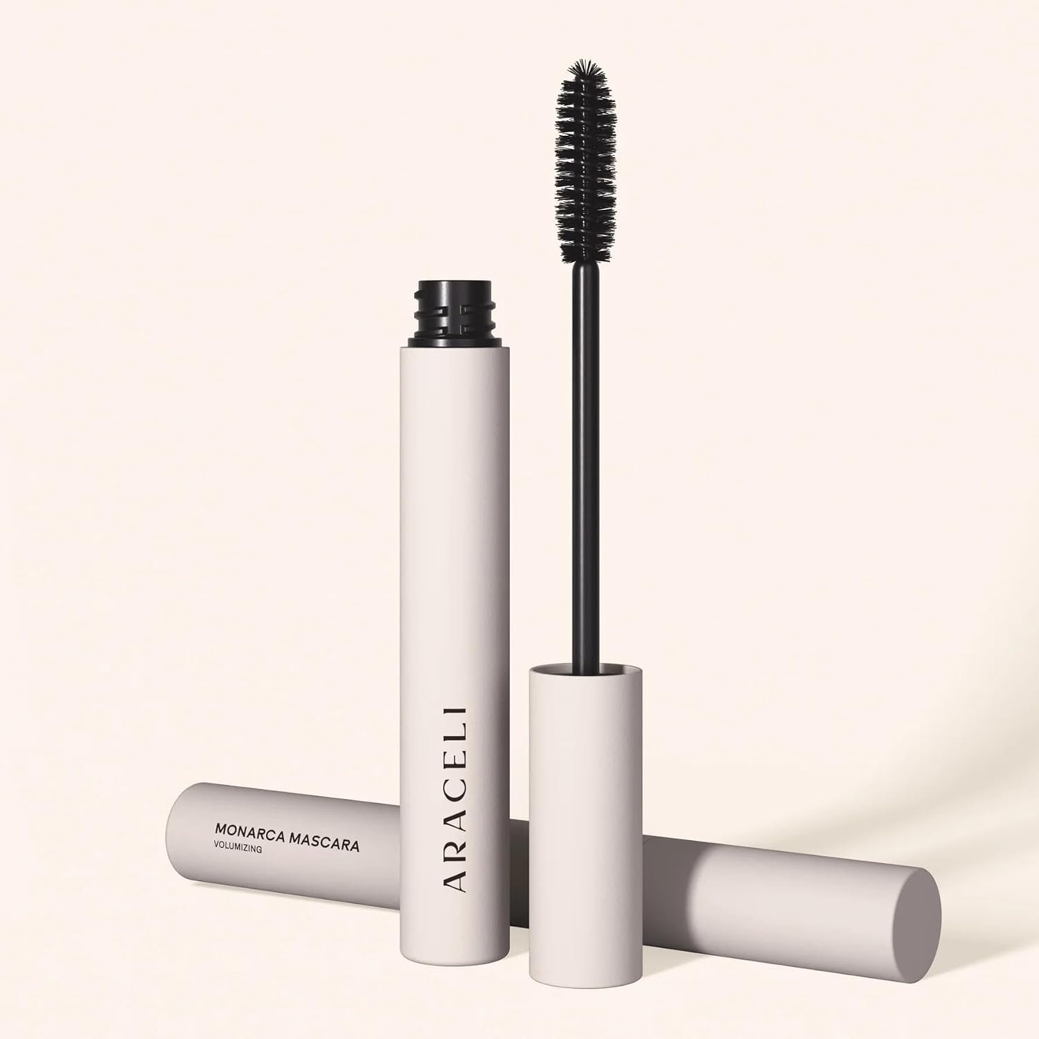 Araceli Beauty Black Mascara with Avocado Oil, Non-Clumping, Smudge-Proof