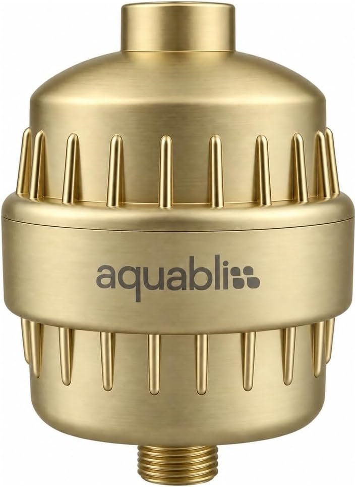 Aquabliss SF100 Daily Revitalize Shower Filter – Matte Gold
