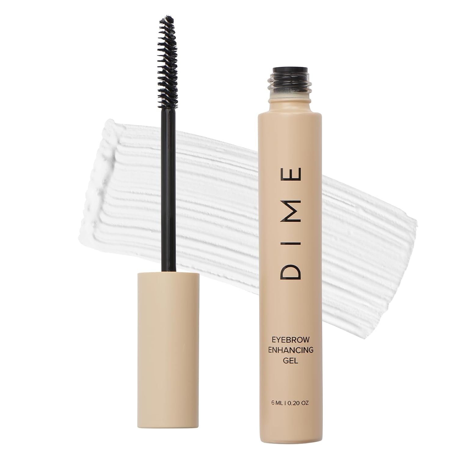 DIME Beauty Eyebrow Enhancing Gel – Clear Brow Gel, 0.20 oz
