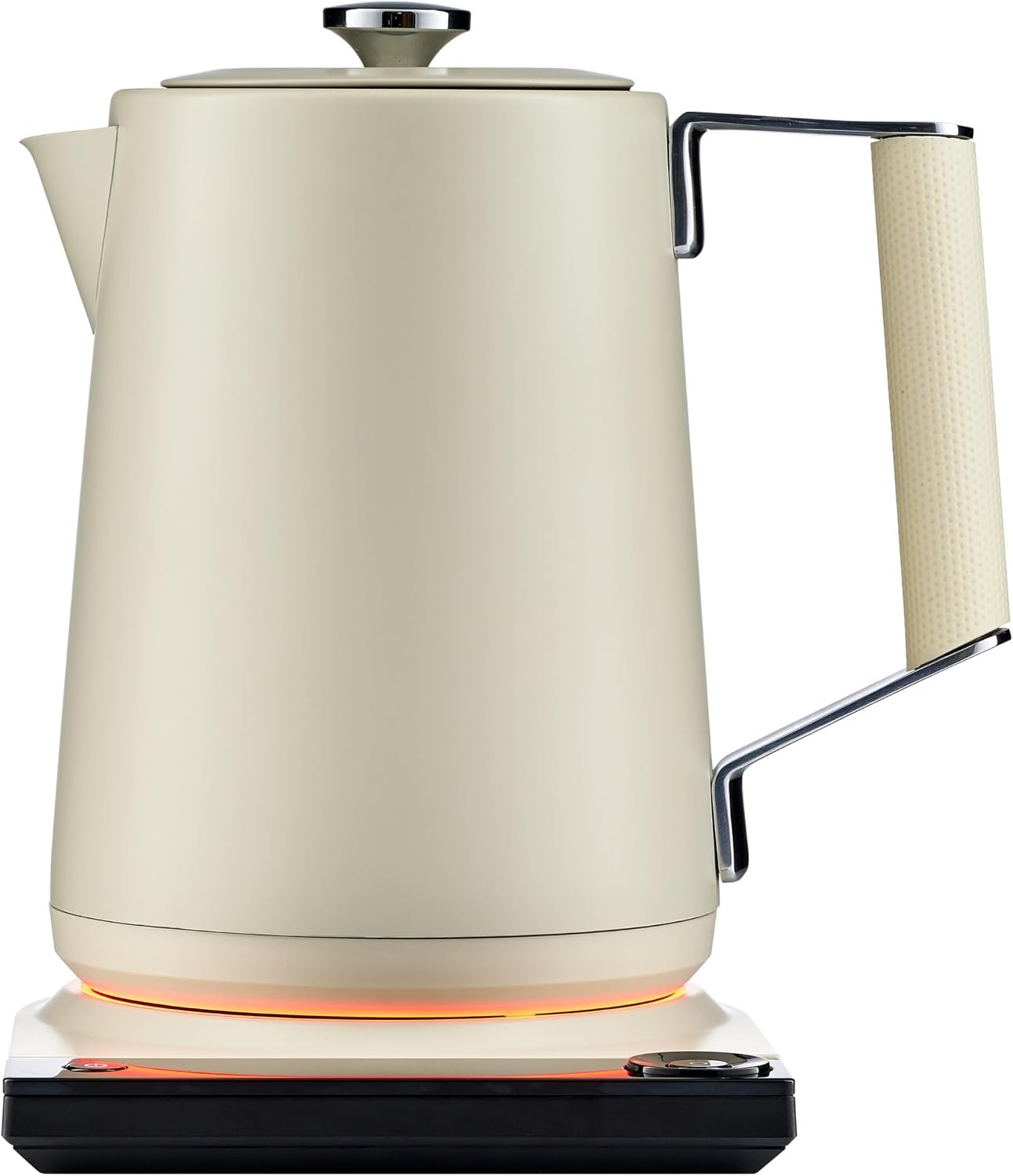 Saki Luna Electric Kettle, No Plastic or Silicone Contact with Water, 1.75L