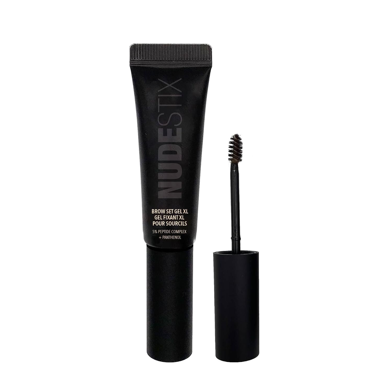 Nudestix Brow Set Gel XL – Long-Wear Eyebrow Gel for Fluffing, Thickening & Grooming | Boosts Brow Density by 59% in 4 Weeks | Clean, Cruelty-Free