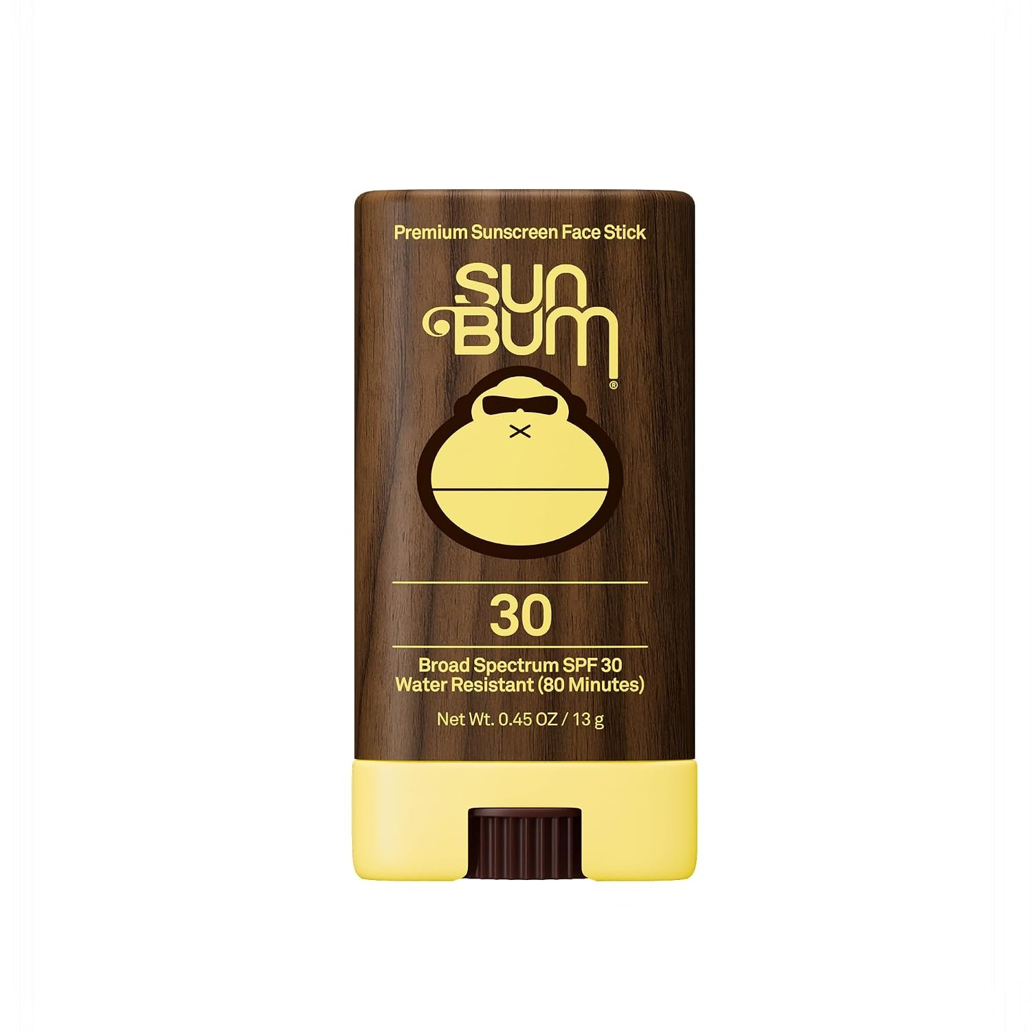 Sun Bum Original SPF 30 Sheer Face Stick Sunscreen – Travel Size, 0.45 oz