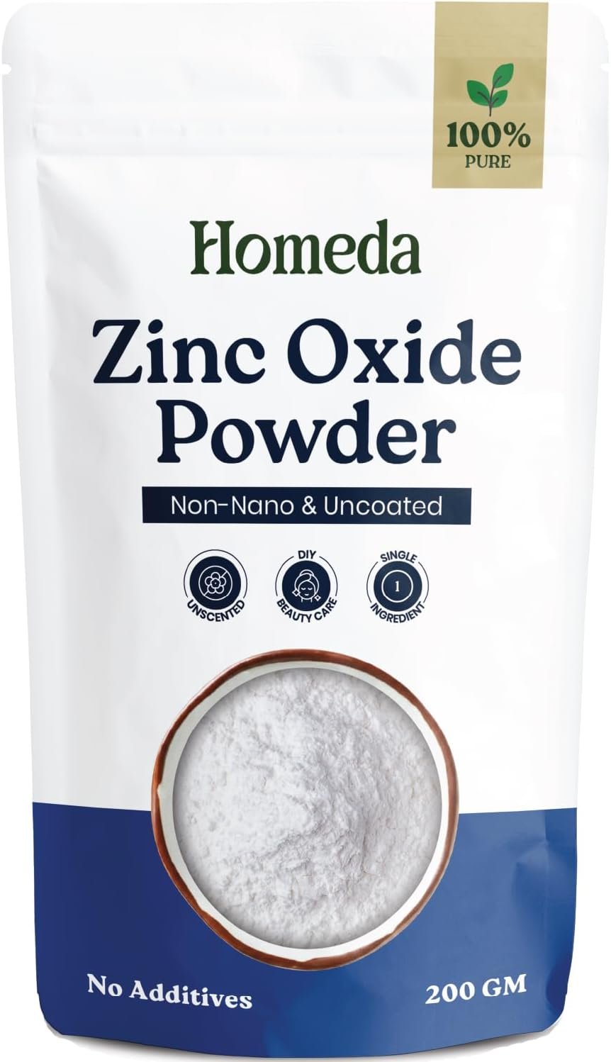 Non Nano Zinc Oxide Powder | Oxido De Zinc En Polvo Puro DIY, 7oz