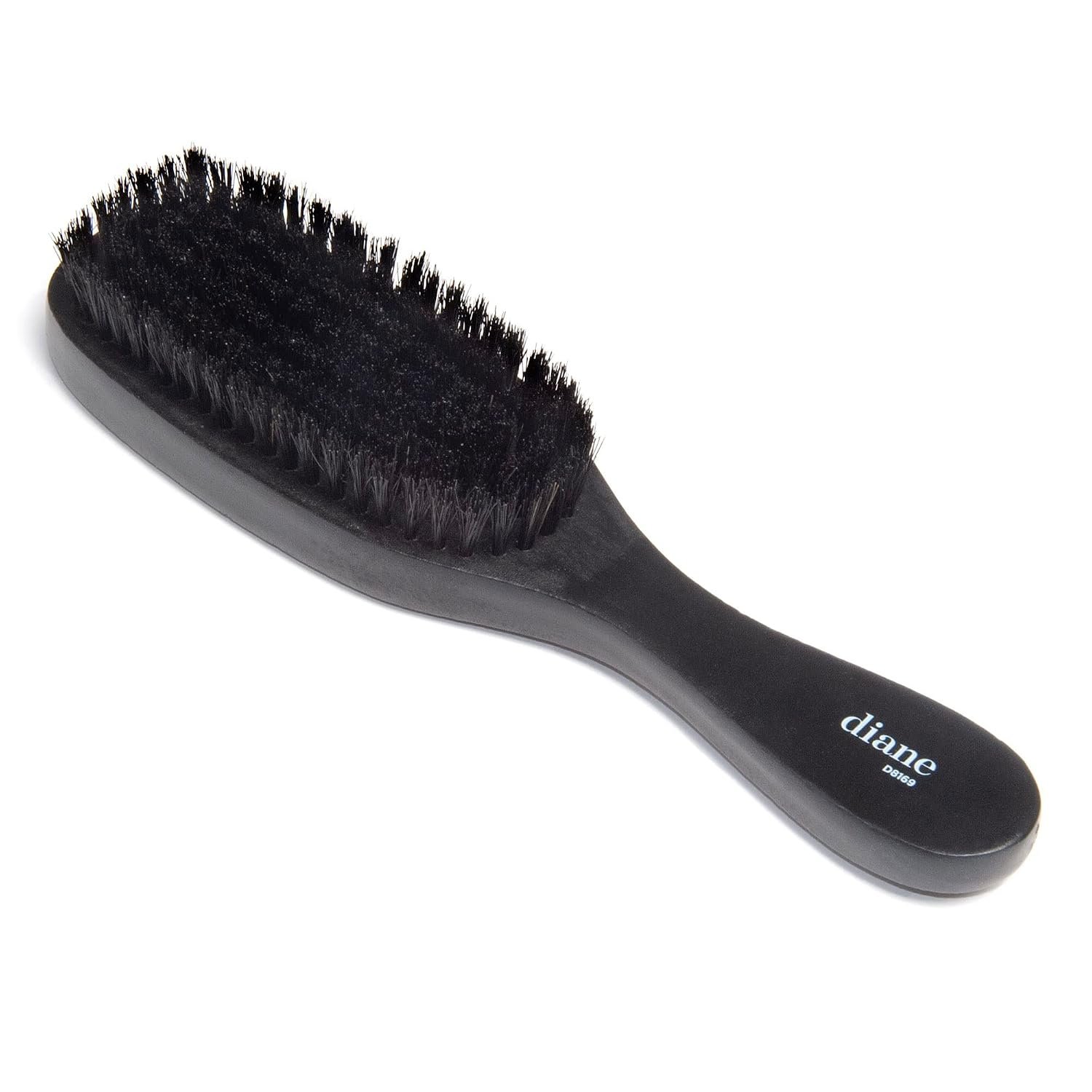Diane 7-Row 100% Boar Bristle Brush for 360 Waves for Fine to Medium Hair
