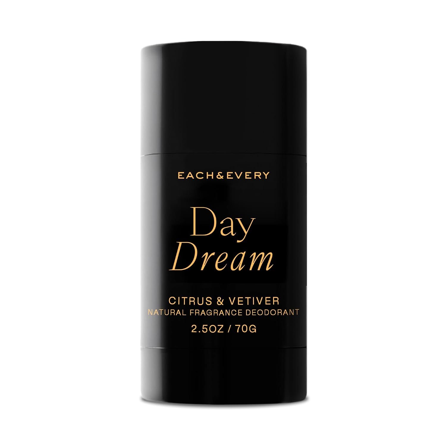 Each & Every Natural Deodorant, EWG Verified & Vegan (2.5oz)