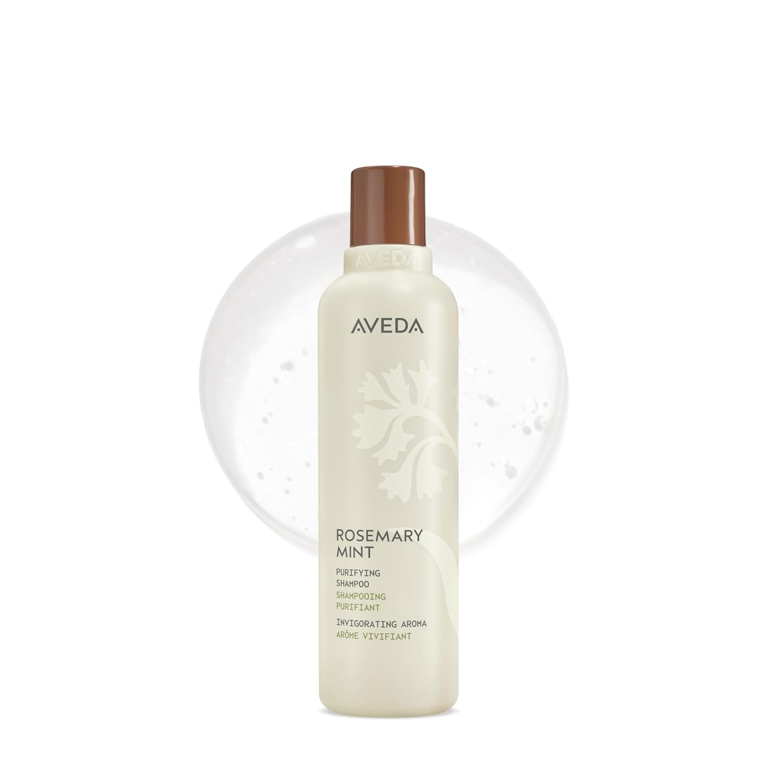 AVEDA Rosemary Mint Purifying Shampoo | Clarifying Shampoo | Gently Removes Buildup, Adds Shine | For Normal to Oily Hair, Fine to Medium Hair Types | Invigorating Aroma| 97% Naturally Derived