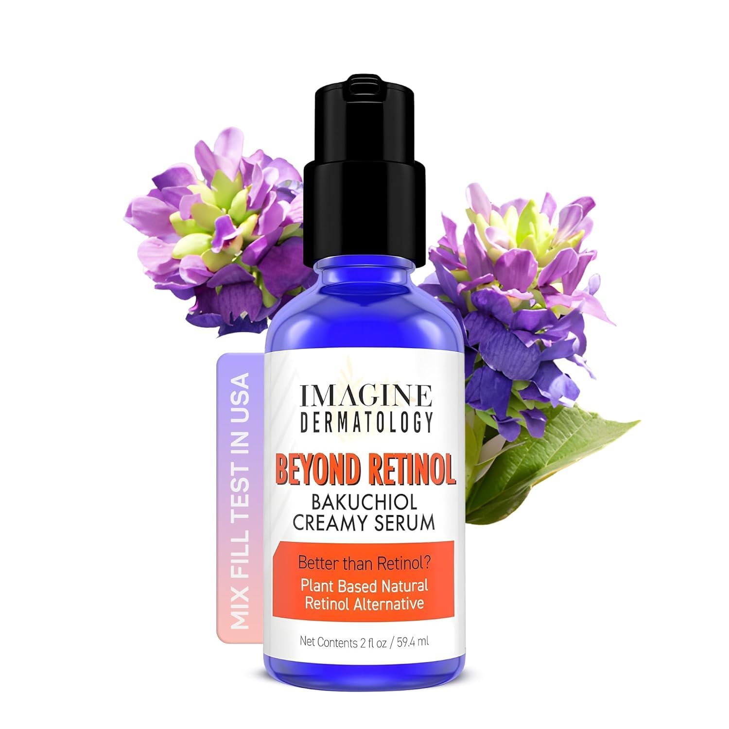2% Bakuchiol Creamy Serum – Beyond Retinol Moisturizer 2floz/ 59.4 ml