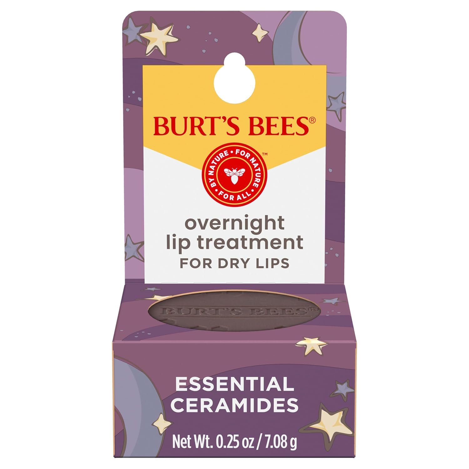 Burt’s Bees Original Overnight Intensive Lip Treatment, 0.25 oz.