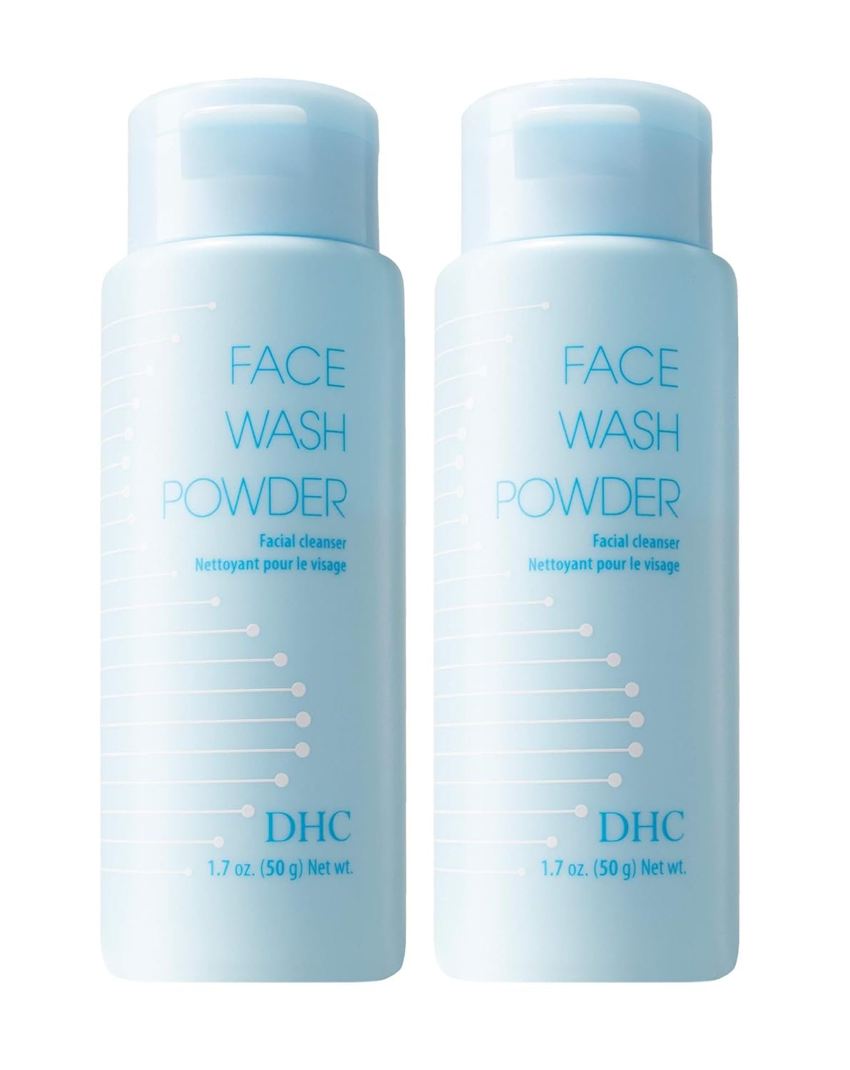 DHC Face Wash Powder, Enzyme Exfoliating Powder Cleanser, 1.7 oz, 2 Pack