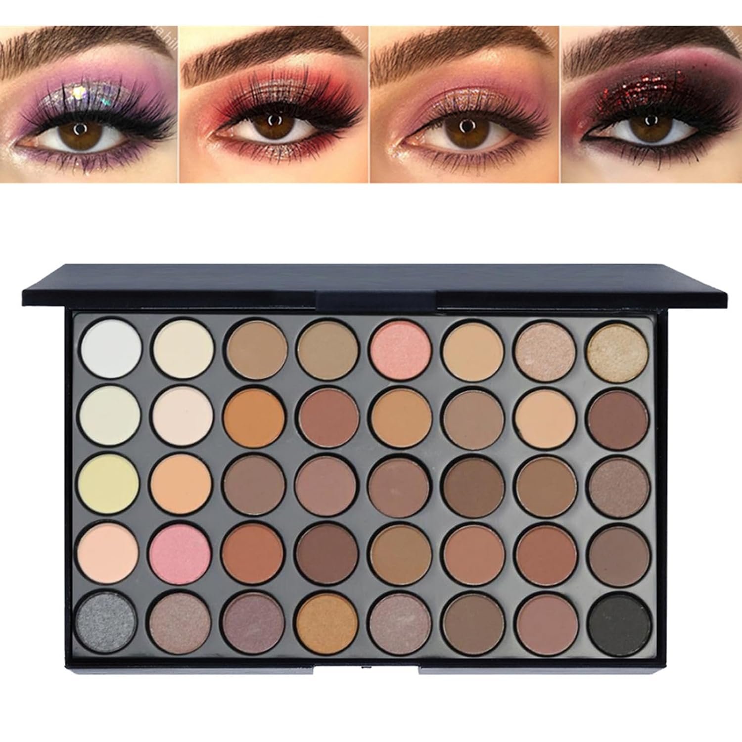 40 Colors Neutral Smokey Makeup Eyeshadow Palette