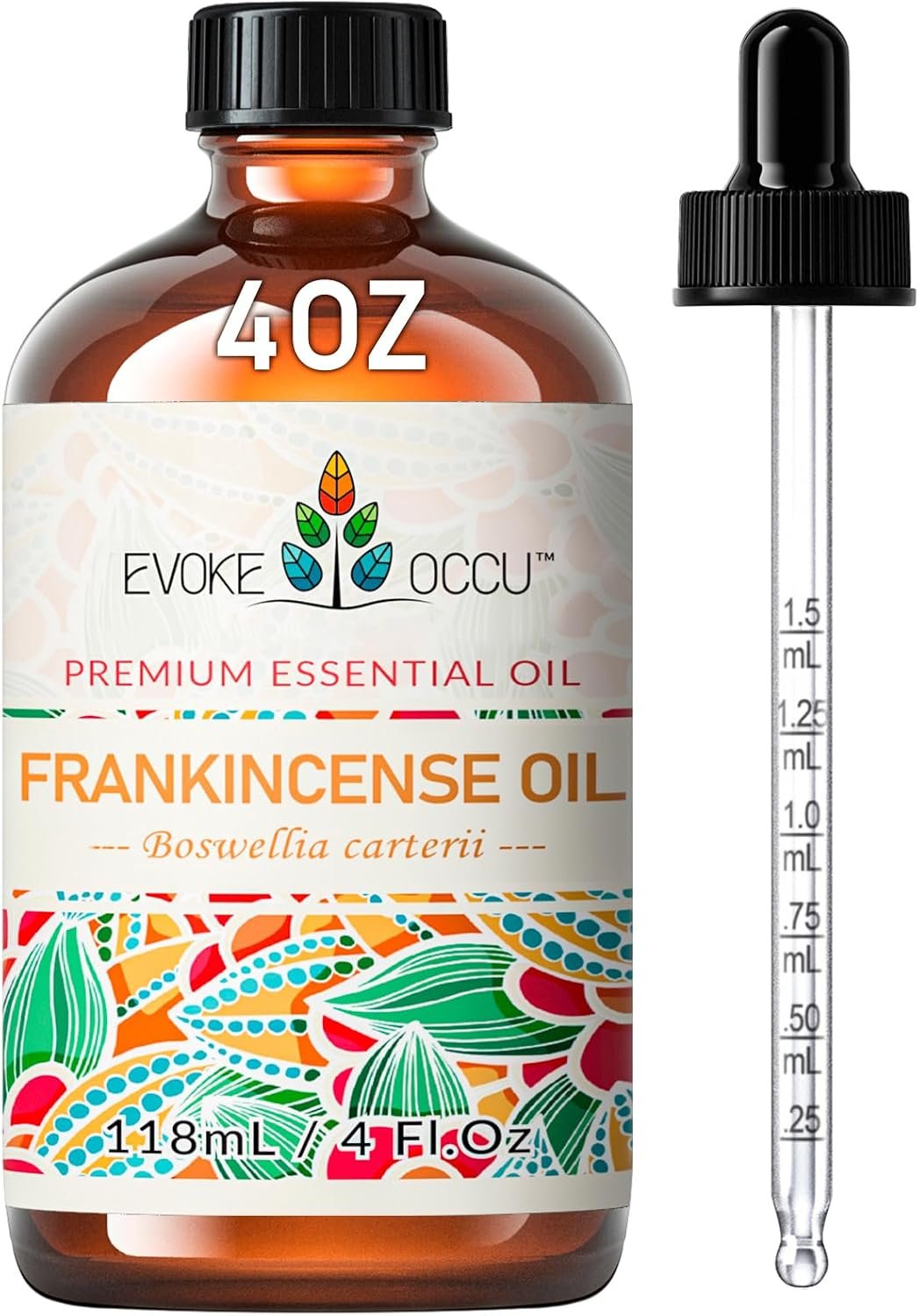 EVOKE OCCU Frankincense Essential Oil for Skin Care, Massage & Relaxation