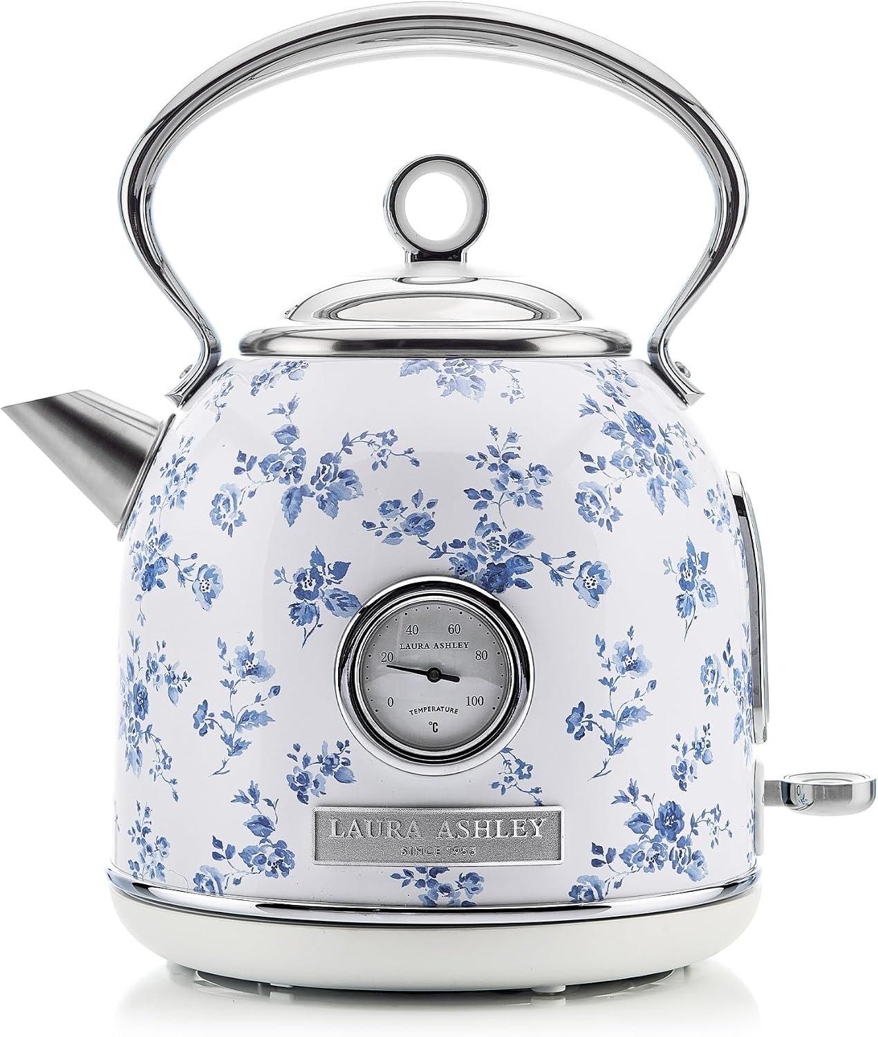 Laura Ashley China Rose Stainless Steel Electric Kettle – Water Kettle
