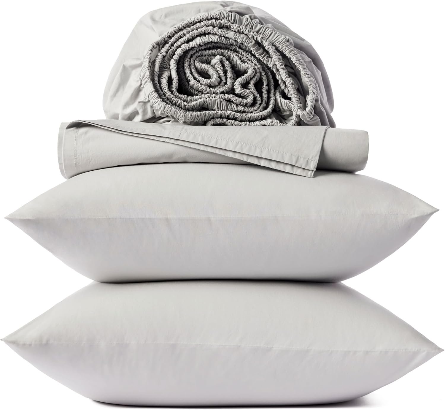 Coyuchi Refined Organic Percale Sheet Set, 100% GOTS Certified