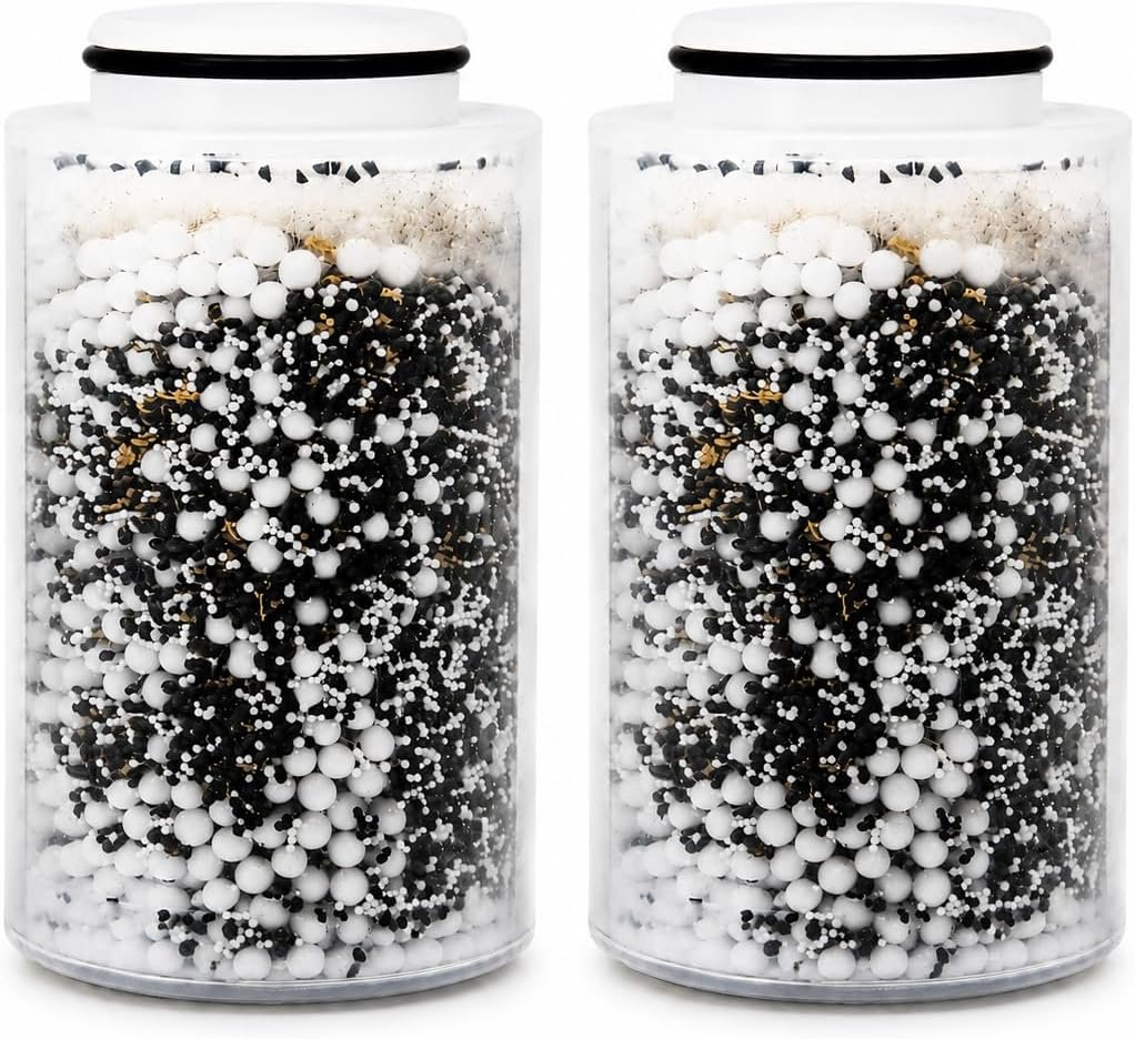 Multi-Stage Shower Filter Replacement Cartridges, 2-Pack