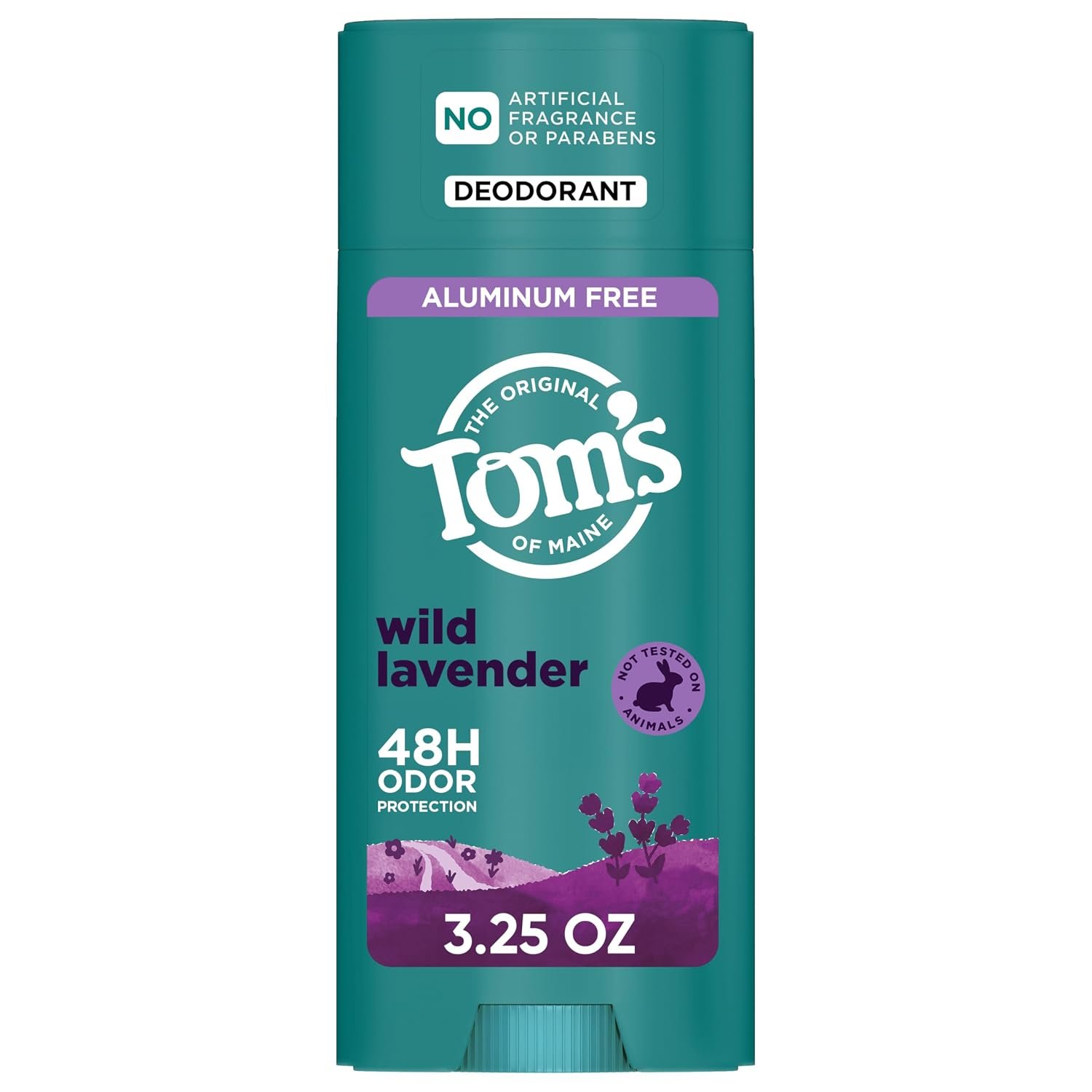 Tom’s of Maine Wild Lavender Aluminum Free Natural Deodorant, 3.25 oz