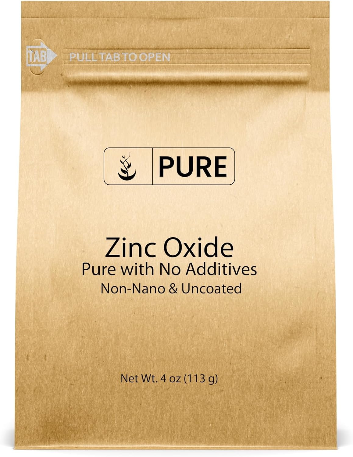 Pure Original Ingredients, Zinc Oxide Powder, 4 Oz