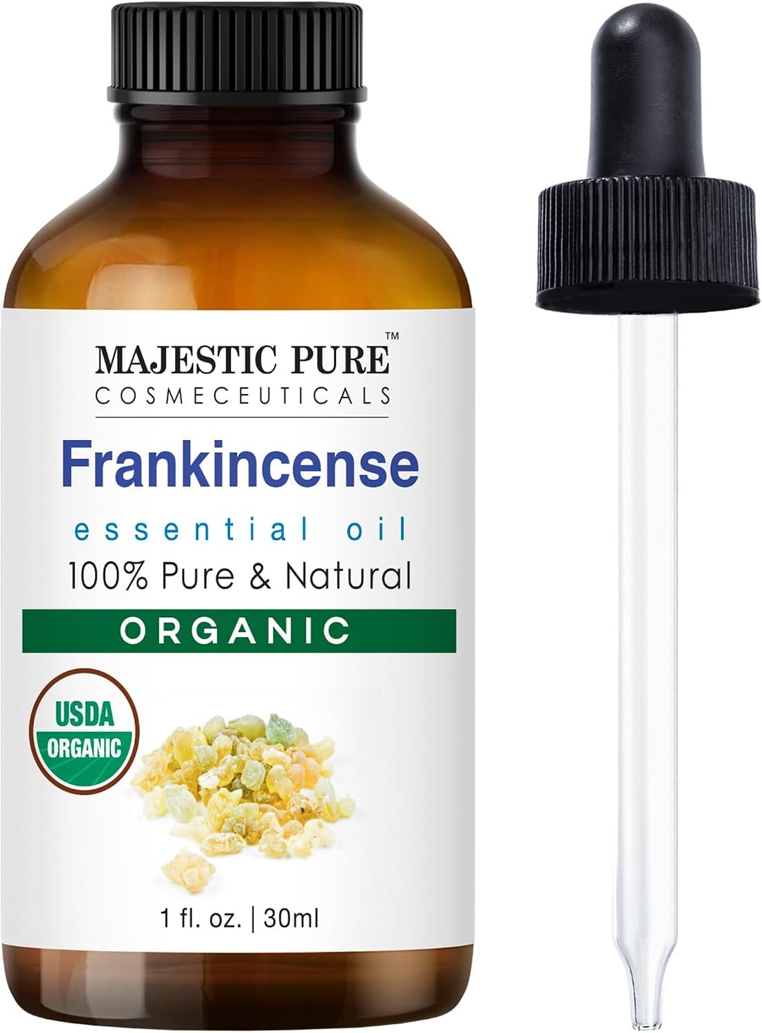 Majestic Pure Frankincense Essential Oil for Diffuser – 1 Fl Oz