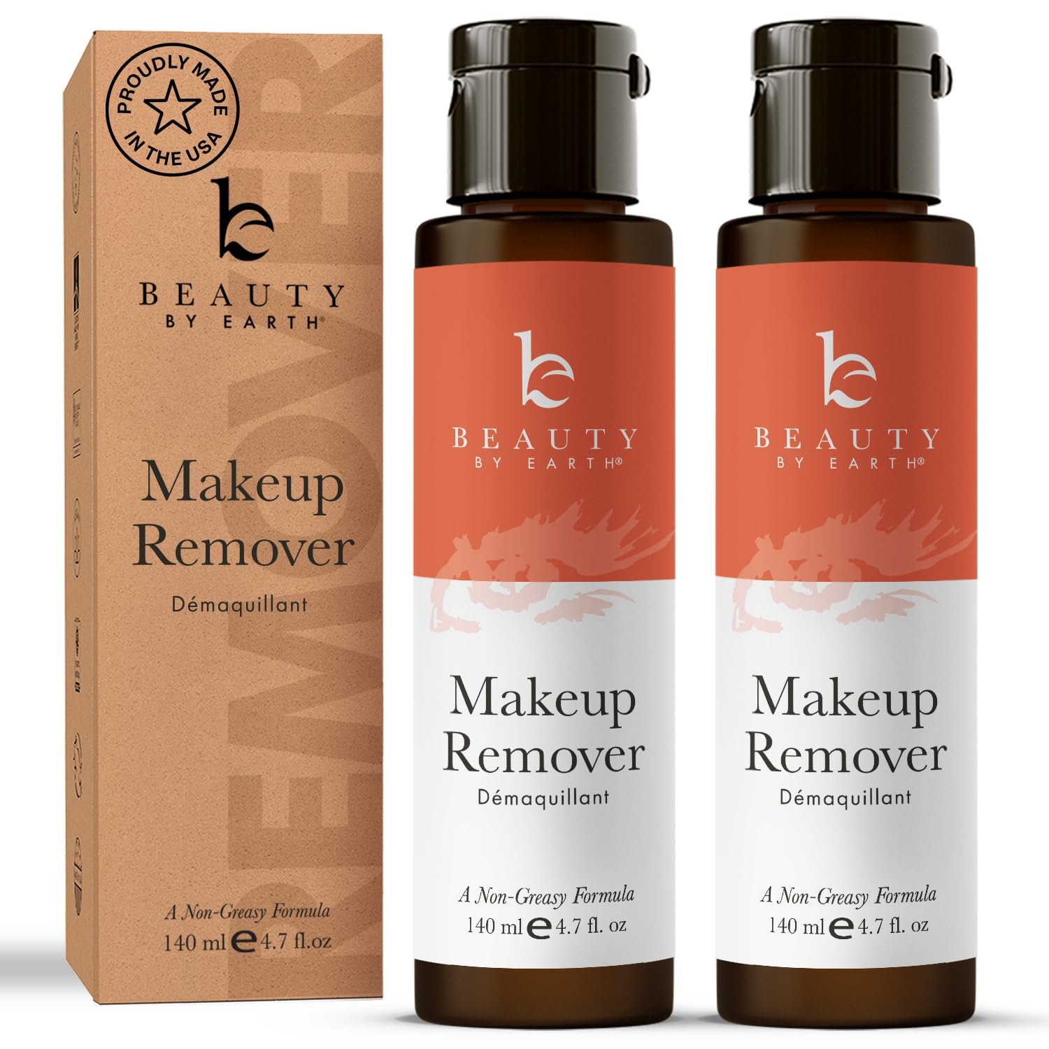 Makeup Remover – USA Made with Natural & Organic Ingredients Face and Eye