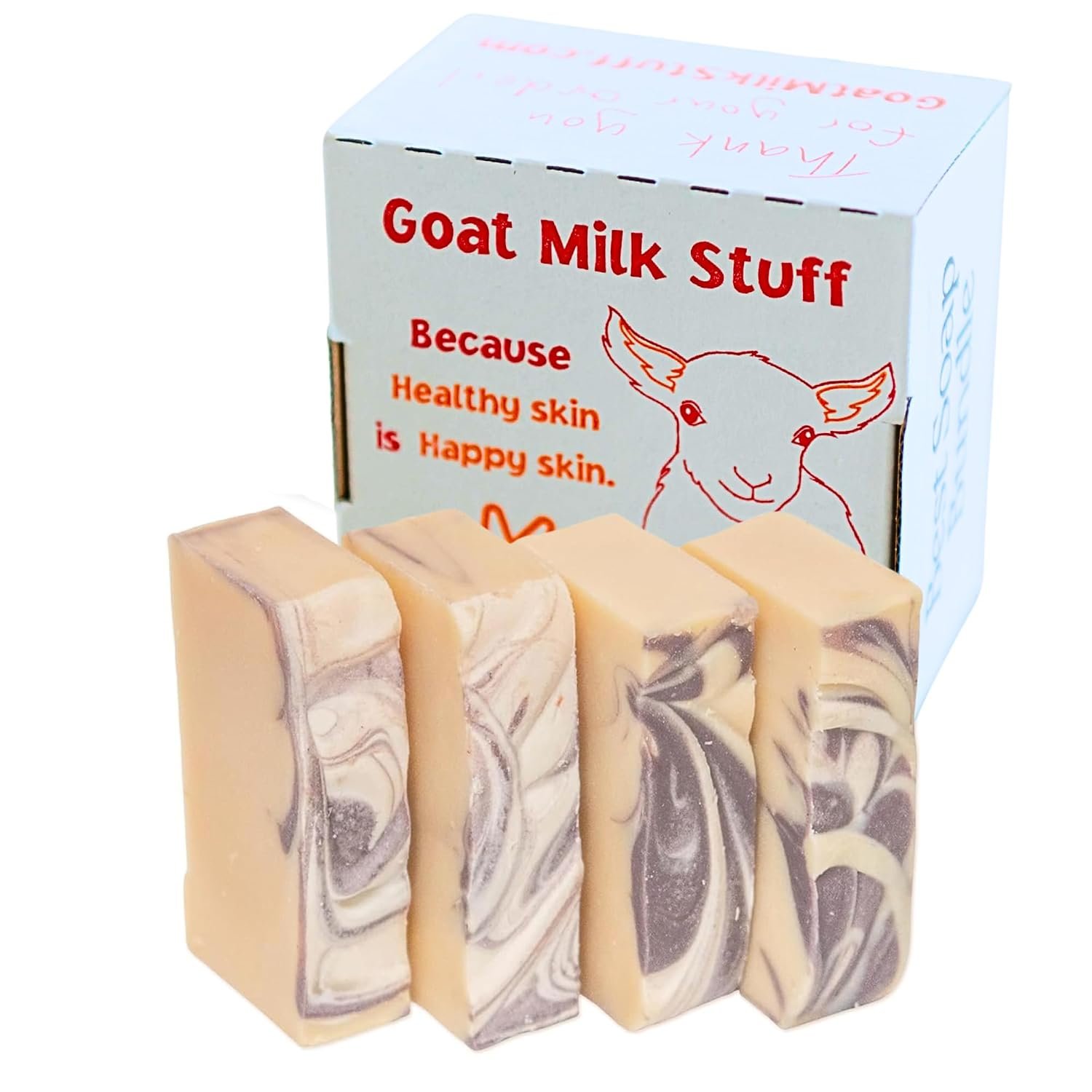 Goat Milk Stuff Goat Milk Soap Bar, Black Raspberry, Natural, Box of 4
