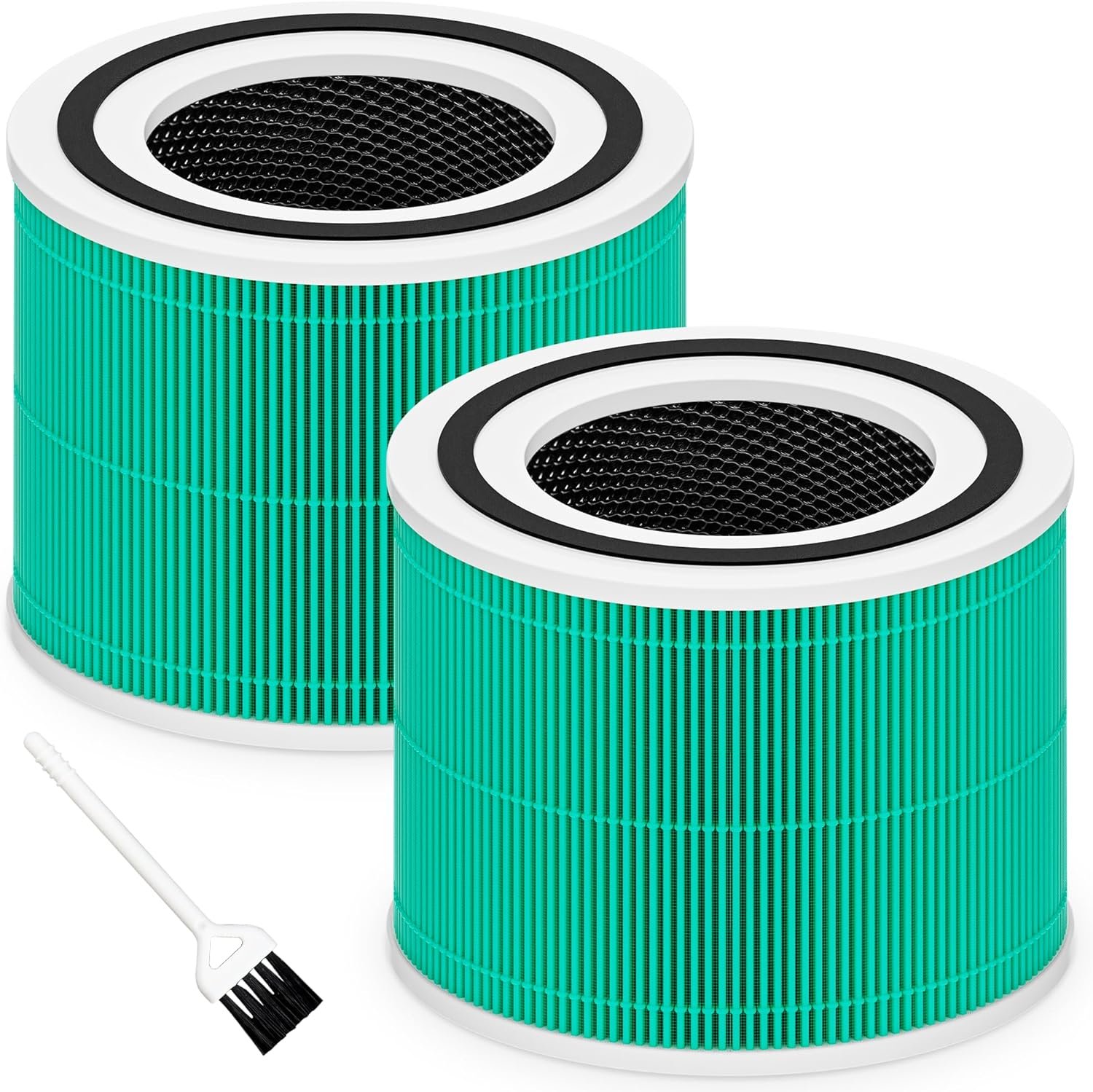 Core 300 Toxin Absorber Replacement Filter for LEVOIT Core 300 Core 300-P Core 300S Core 300S-P Air Purifier for Home Pets Bedroom, 3-in-1 High Efficiency and Activated Carbon, Core 300-RF-TX, 2 Pack