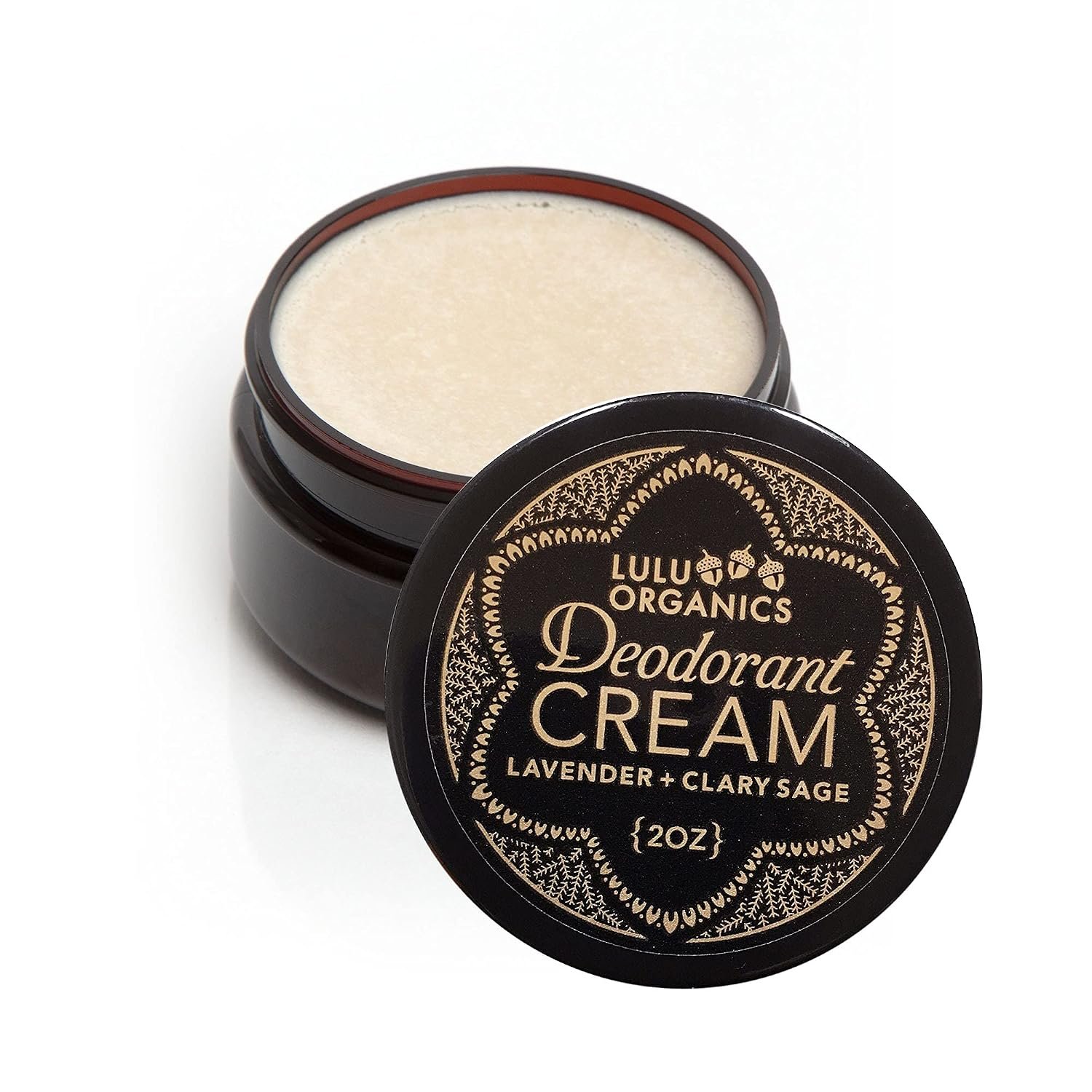 Natural Deodorant Cream – Aluminum and Cruelty Free, Long Lasting Odor for Women and Men, Vegan Formula, Gentle on Sensitive Skin, Non Toxic and Eco-Friendly, Lavender & Clary Sage, 2oz