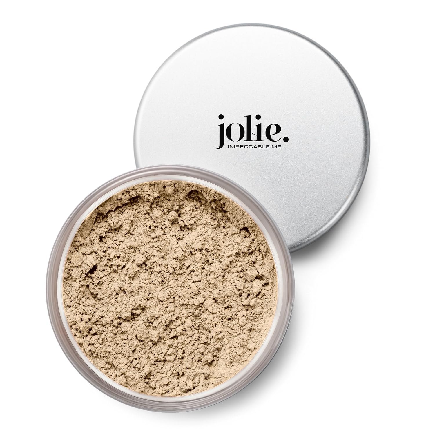 Jolie Mineral Loose Foundation Powder – 100% Pure Toxin-Free, Unscented, Hypoallergenic, Oil-Free, Talc & Paraben-Free (Mineral Medium)
